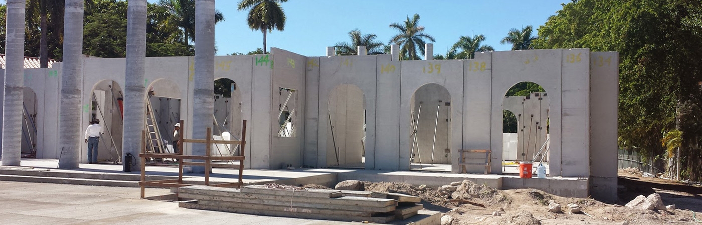Aerial Precast Concrete – Structural Steel