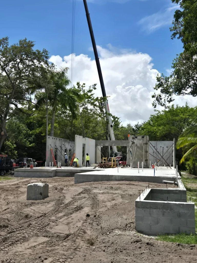 fort Lauderdale precast home building